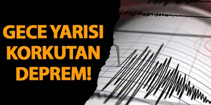 Malatya’da gece yarısı korkutan deprem!