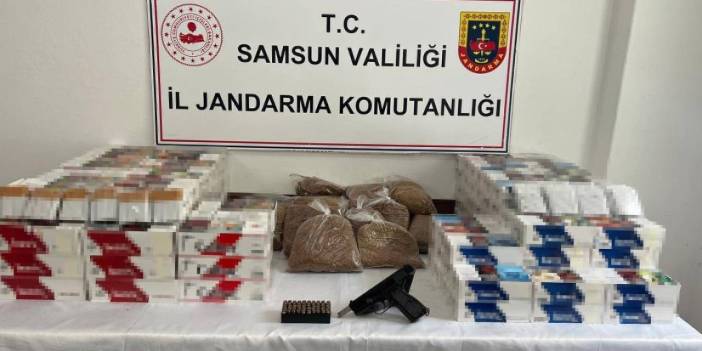 Samsun'da kaçakçılığa geçit yok! 32 bin 740 adet bulundu