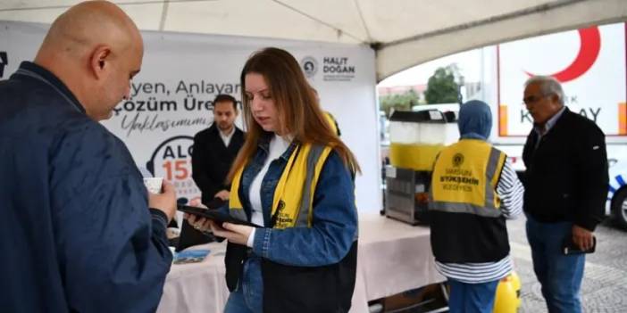 Samsun’da vatandaşa memnuniyet anketi