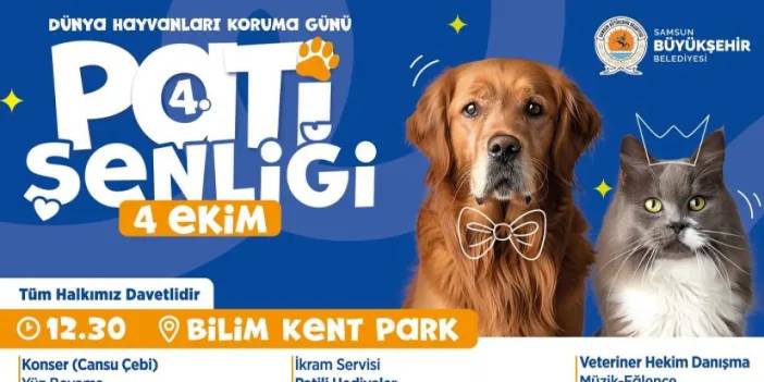 Samsun’da pati şenliği düzenlendi!