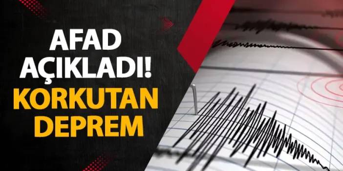 Bitlis'te korkutan deprem! AFAD açıkladı