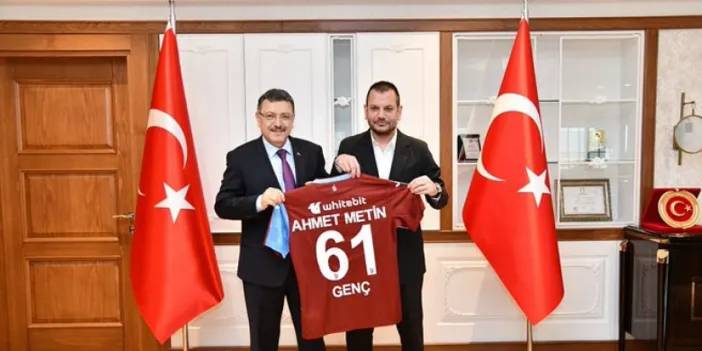 Trabzon'da Başkan Genç'ten Trabzonspor Başkanı Doğan'a tebrik! "Tarihi hamle..."