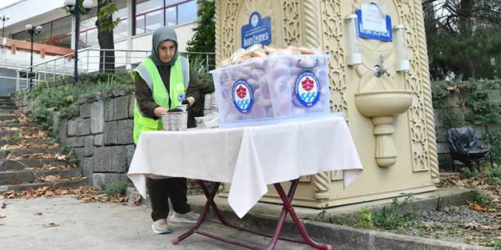 Trabzon’da çorba çeşmeleri akmaya devam ediyor!