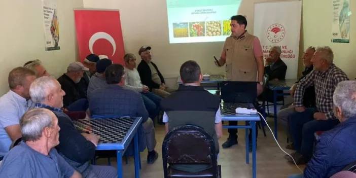 Bayburt’ta tarım üreticileri toplandı