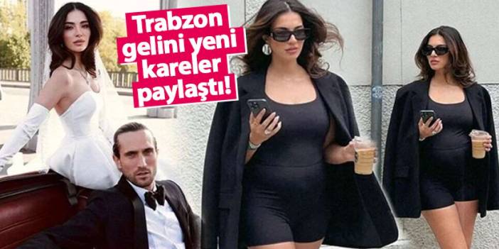 Trabzon gelini Melisa Aslı Pamuk'tan yeni düğün kareleri!