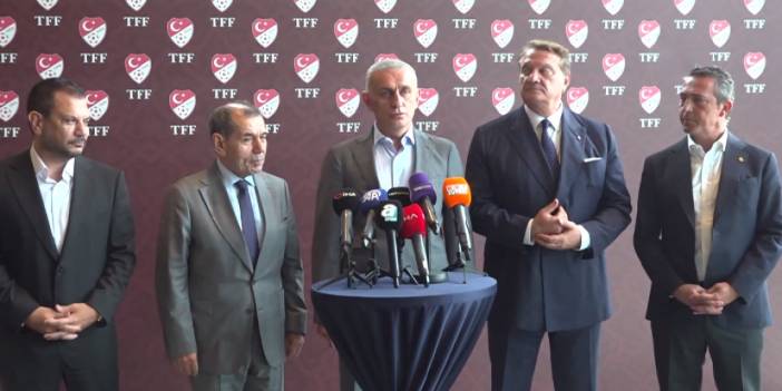 TFF'de kritik zirve sona erdi: Hacıosmanoğlu'ndan ilk açıklama geldi: "Anadolu kulüplerini de dahil edeceğiz"