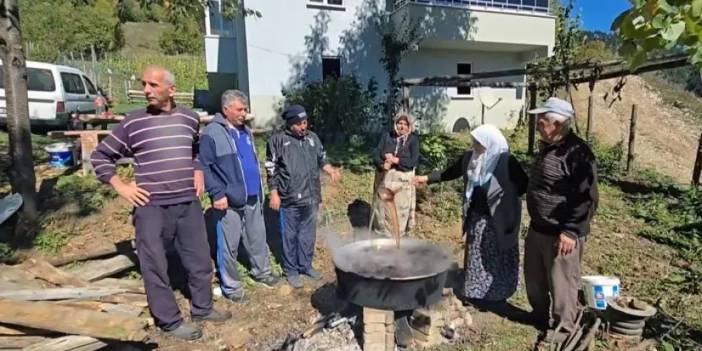 Giresun’da armut pekmezi mesaisi başladı!