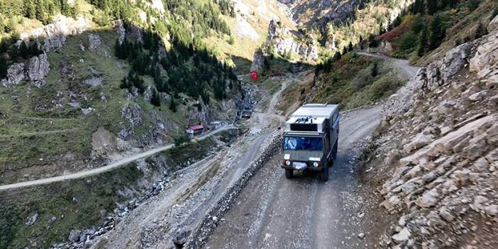 Trabzon'daki yol belgesellere konu oldu