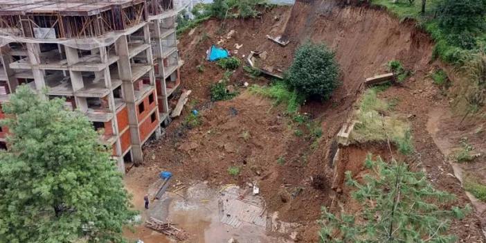 Rize’de heyelanı duyan vatandaş o anları anlattı