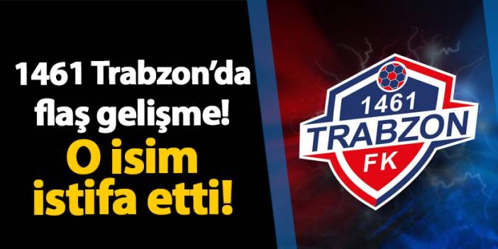 Trabzon ekibinde flaş gelişme! Teknik direktör istifa etti!