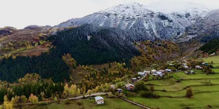 Artvin’de sonbahar yerini kışa bırakıyor