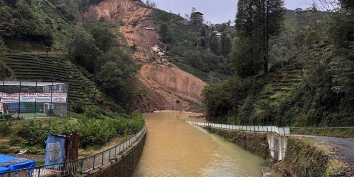 Rize Valiliği’nden heyelan ve sel uyarısı