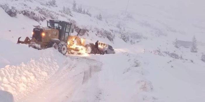 Sis Dağı’nda mahsur kalan 5 kişi kurtarıldı