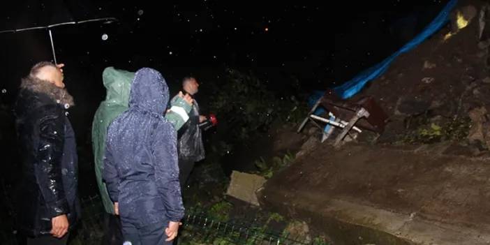 Ordu'da sağanak etkili oldu! Yol ve tarım arazilerinde hasar oluştu