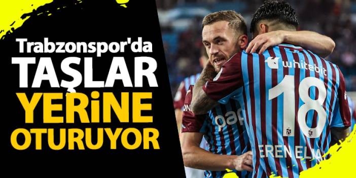 Şenol Güneş'ten tarihi galibiyet! Trabzonspor kadro istikrarını buluyor