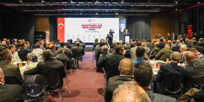 Samsun'da “Muhtarlar Buluşması”nda Samsun Yüzyılı vurgusu