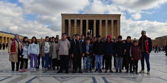 ODES Kapsamında 32 öğrenciye unutulmaz Ankara gezisi