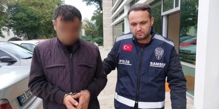 Samsun’da susam hırsızı yakalandı!