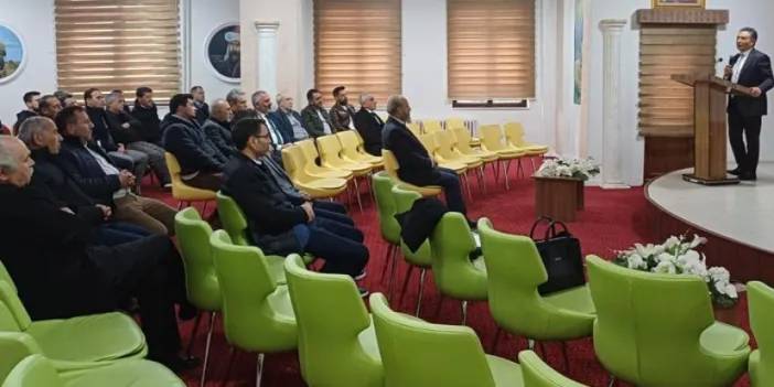 Bayburt’ta okul müdürlerine fuar bilgilendirmesi