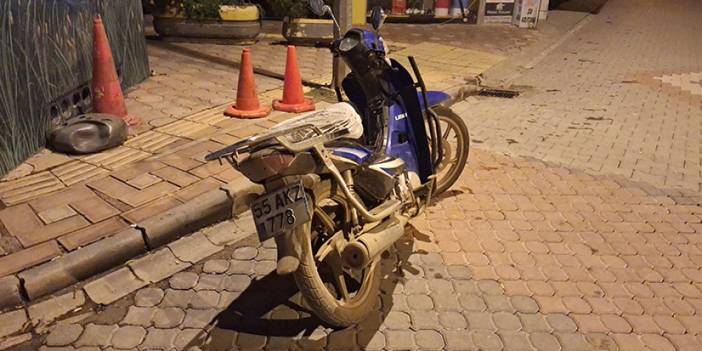 Samsun'da motosiklet kazası: 1 kişi hayatını kaybetti