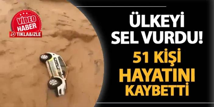 İspanya'yı sel vurdu! 51 kişi hayatını kaybetti