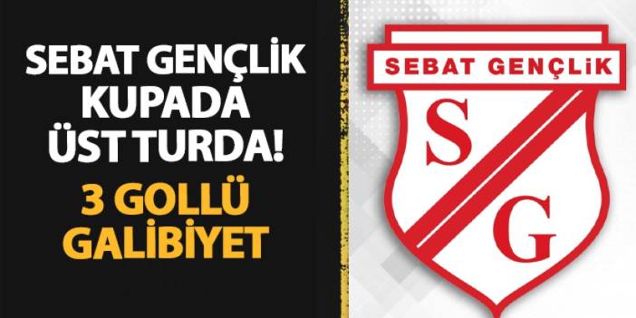 Trabzon ekibi Türkiye Kupası'nda üst turda! Ergene Velimeşe 0-3 Sebat Gençlikspor