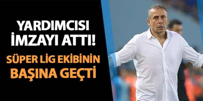 Abdullah Avcı'nın yardımcısı imzayı attı! Süper Lig ekibinin başına geçti