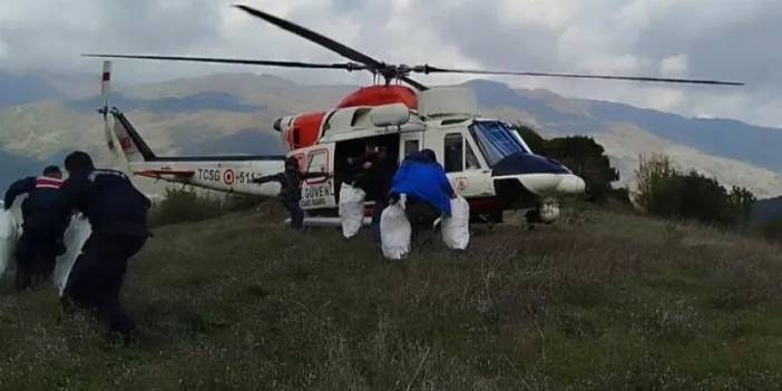 Samsun’da helikopterli zehir operasyonu!