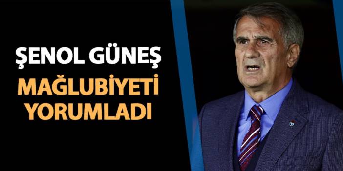 Trabzonspor'da Güneş derbi sonrası konuştu: "Oyuna giren oyuncular..."