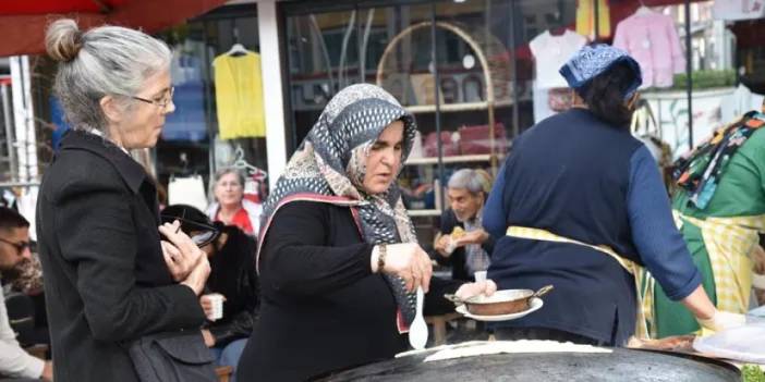 Samsun’da gözleme şenliği coşkusu!