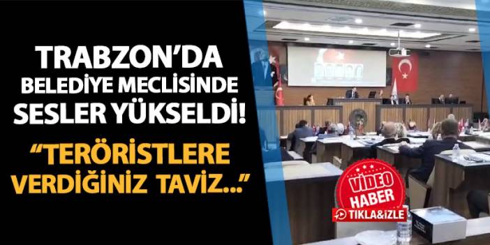 Ortahisar Belediyesi'nde gergin anlar! Esenyurt tartışmasında sesler yükseldi