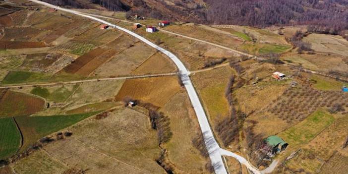 Ordu’da 5,5 yılda 2.260 kilometre yol asfalt ve betonla buluştu