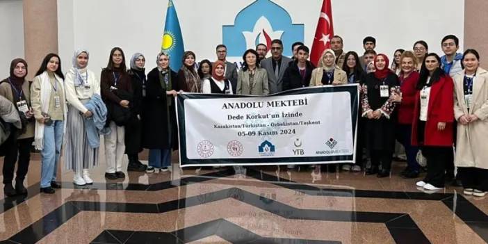 Bayburt’u Kazakistan’da temsil etti!