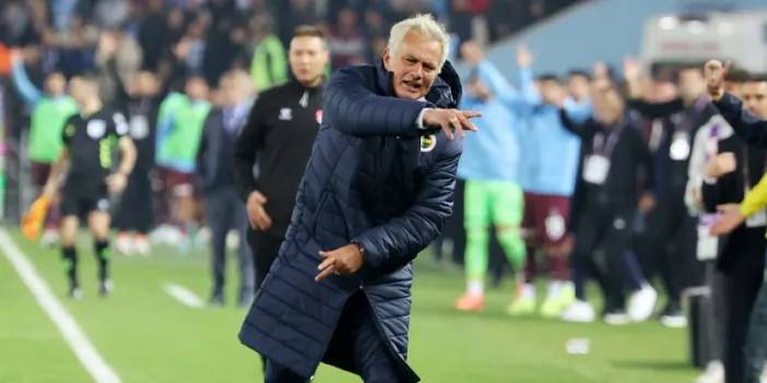 Trabzonspor maçı sonrası PFDK'ya sevk edilmişti! İşte Mourinho'yu bekleyen ceza