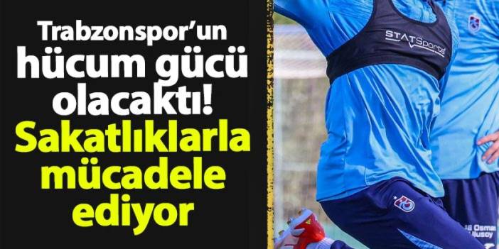 Trabzonspor’un hücum gücü olacaktı! Sakatlıklarla mücadele ediyor