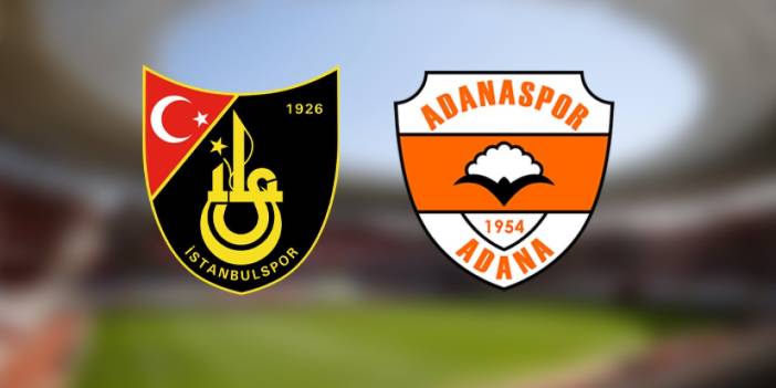 İstanbulspor - Adanaspor maçı izle! Saat kaçta, hangi kanalda? Maç kadrosu, ilk 11'ler