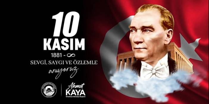 Ortahisar Belediyesi 10 Kasım mesajı