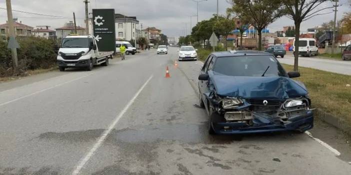 Samsun’da korkutan kaza! 1 yaralı