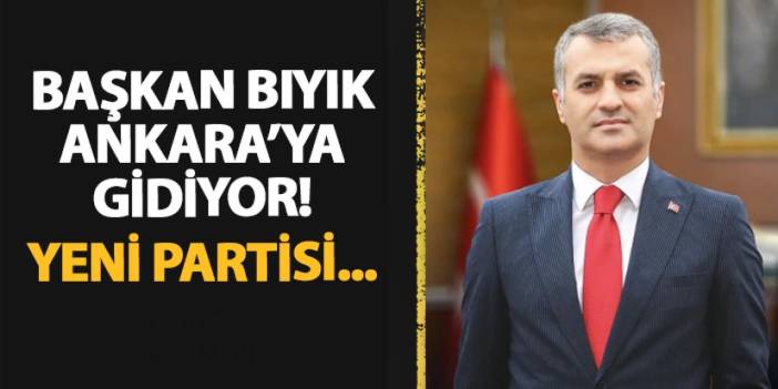 Yomra Belediye Başkanı Mustafa Bıyık Ankara'ya gidiyor! Yeni partisi...