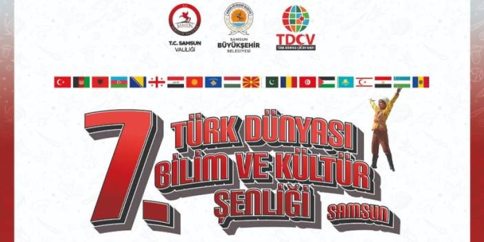 Samsun’da Türk Dünyası Bilim ve Kültür Şöleni başlıyor!