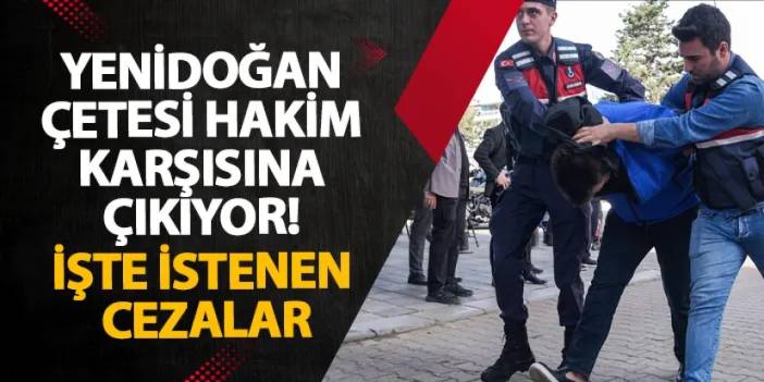 Yenidoğan çetesi hakim karşısına çıkıyor! İşte istenen cezalar