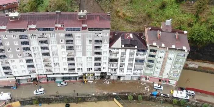 Rize’de heyelan sonrası tahliye edildiler! Bekleyişleri sürüyor