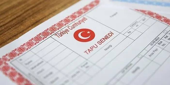 Tapu işlemlerinde bir devir sona eriyor! 1 Ocak itibari ile geçerli