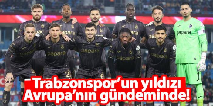 Trabzonspor’un yıldızı Muhammed Cham, Avrupa’nın gündeminde!