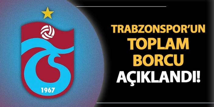 Trabzonspor'un borcu ne kadar? Divan Başkanı Mahmut Ören açıkladı