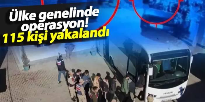 Kalkan-33 operasyonu: Göçmen kaçakçılarına ağır darbe!