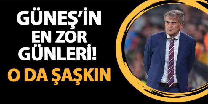 Trabzonspor'da Şenol Güneş'in kariyerindeki en zor günleri!