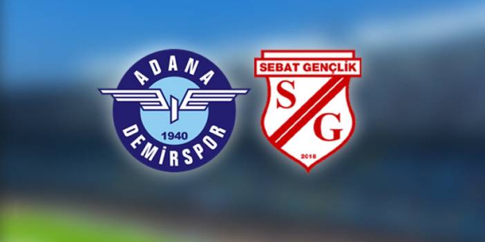 Adana Demirspor - Sebat Gençlikspor maçı izle! Hangi kanalda? Maç kadrosu, ilk 11'ler