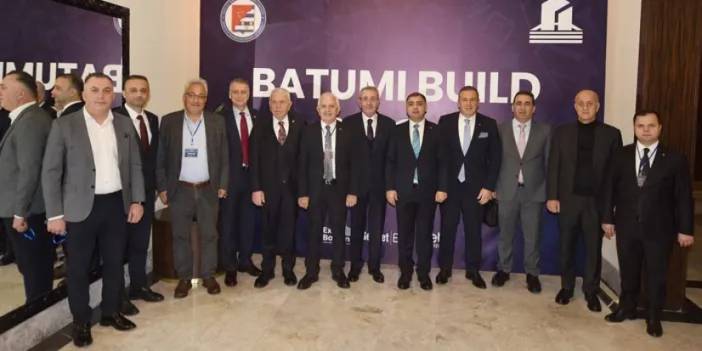 Samsun TSO heyeti Batum’da fuara katıldı!