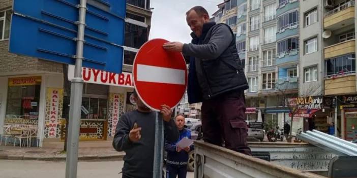 Samsun’da trafik ve işaret levhaları yenileniyor!